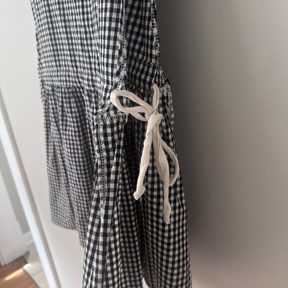 Olive Clothing Faye Ribboned Vest Black Gingham - Picture 6 of 6